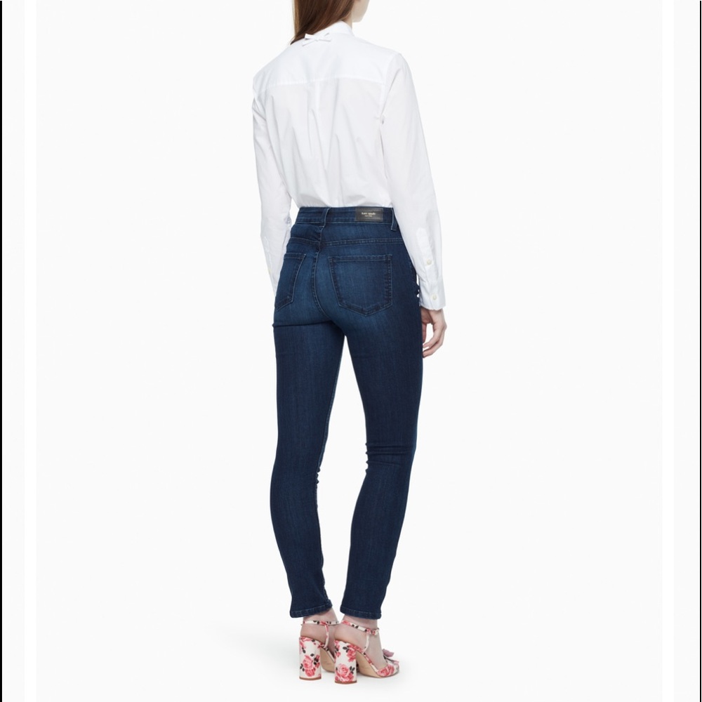 Kate Spade Broome Street High Waisted Denim Sz 28 - Picture 8 of 8